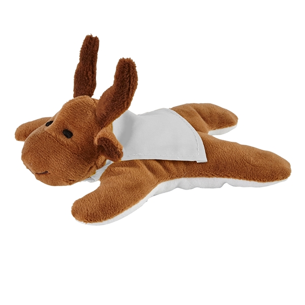 5 3/4" x 3 3/4" plush moose with attached microfiber screen... from ASI 52840 Evans Manufacturing