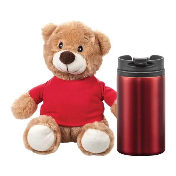 Chester Teddy Bear/Tumbler Gift Set... from ASI 84592 St Regis Group
