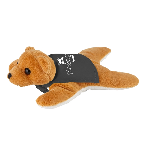 5 3/4" x 3 3/4" plush bear with attached microfiber screen... from ASI 52840 Evans Manufacturing