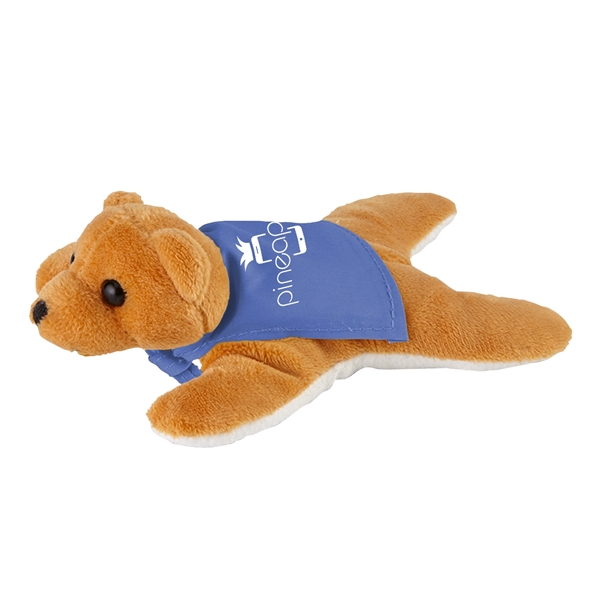 5 3/4" x 3 3/4" plush bear with attached microfiber screen... from ASI 52840 Evans Manufacturing