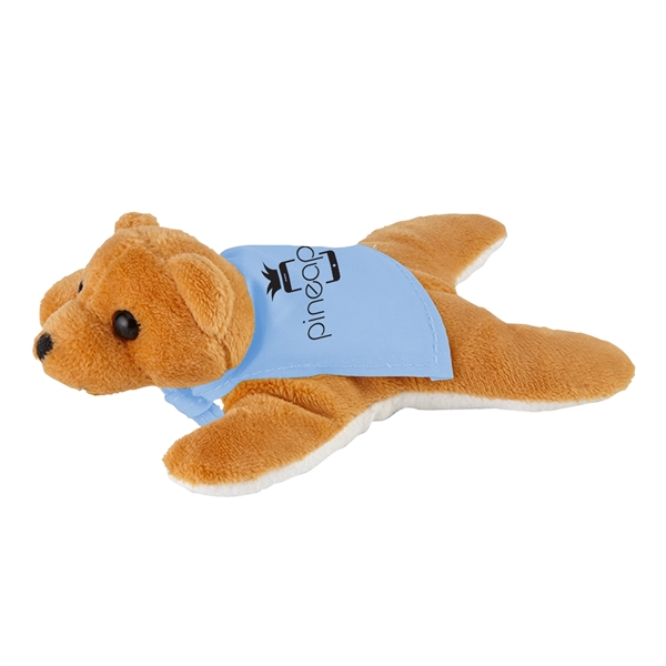 5 3/4" x 3 3/4" plush bear with attached microfiber screen... from ASI 52840 Evans Manufacturing