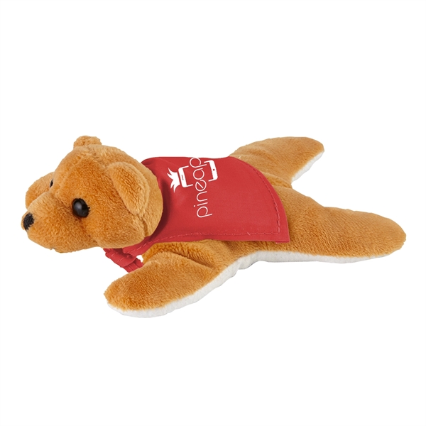 5 3/4" x 3 3/4" plush bear with attached microfiber screen... from ASI 52840 Evans Manufacturing