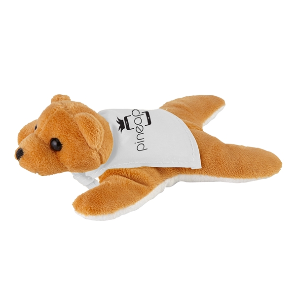 5 3/4" x 3 3/4" plush bear with attached microfiber screen... from ASI 52840 Evans Manufacturing