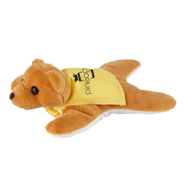 5 3/4" x 3 3/4" plush bear with attached microfiber screen... from ASI 52840 Evans Manufacturing
