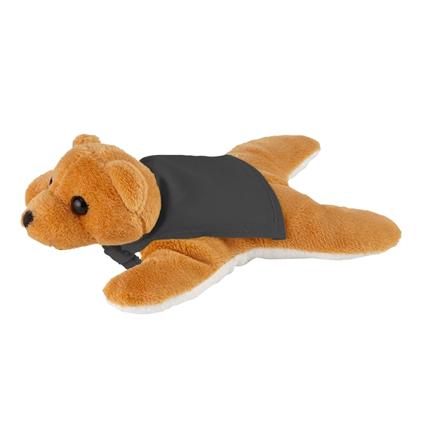 5 3/4" x 3 3/4" plush bear with attached microfiber screen... from ASI 52840 Evans Manufacturing