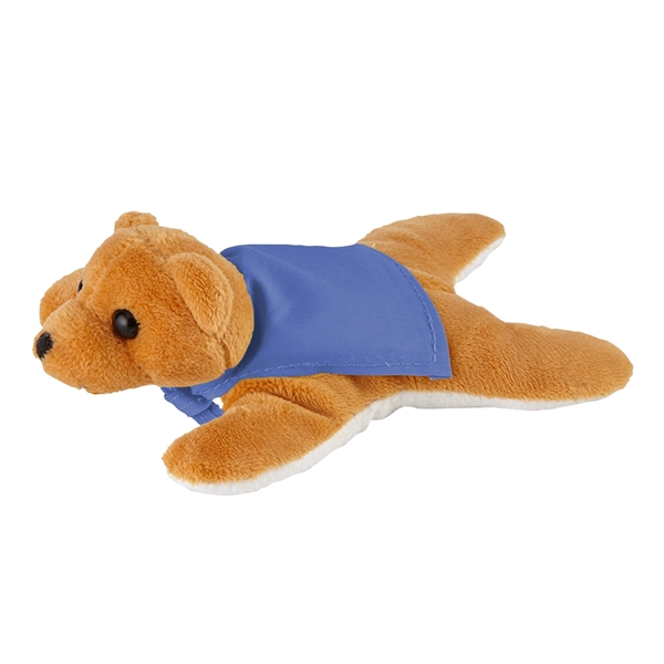 5 3/4" x 3 3/4" plush bear with attached microfiber screen... from ASI 52840 Evans Manufacturing