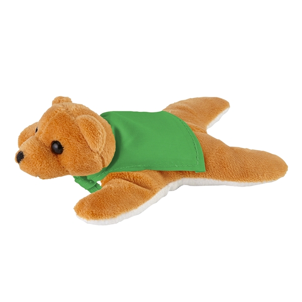 5 3/4" x 3 3/4" plush bear with attached microfiber screen... from ASI 52840 Evans Manufacturing