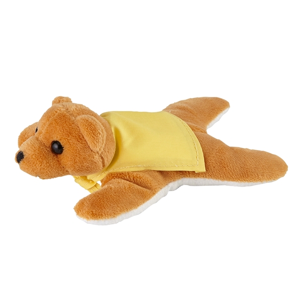 5 3/4" x 3 3/4" plush bear with attached microfiber screen... from ASI 52840 Evans Manufacturing
