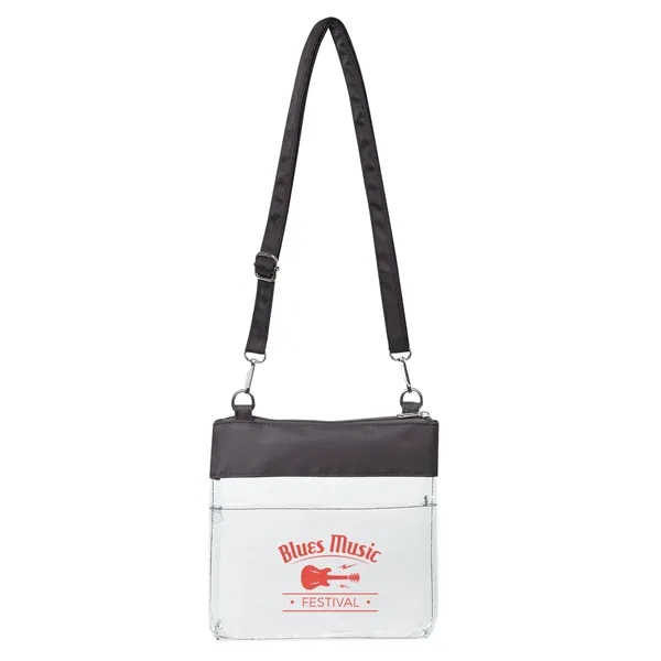 All Access Clear Crossbody Bag with Detachable...... from ASI 79530 Prime Line