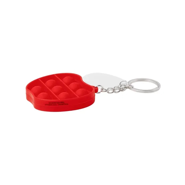 Push Pop Bubble Apple Fidget Sensory Keychain... from ASI 79530 Prime Line