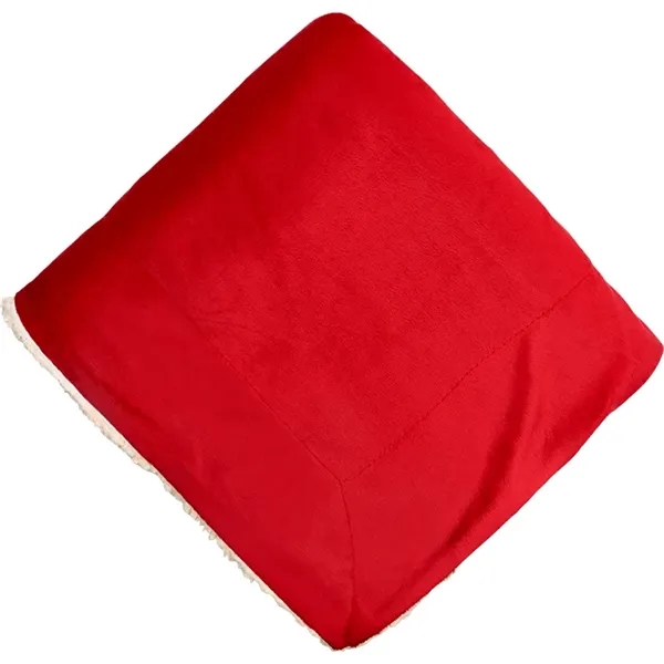 Oversize Micro-mink Sherpa Blanket... from ASI 89320 Starline USA Inc