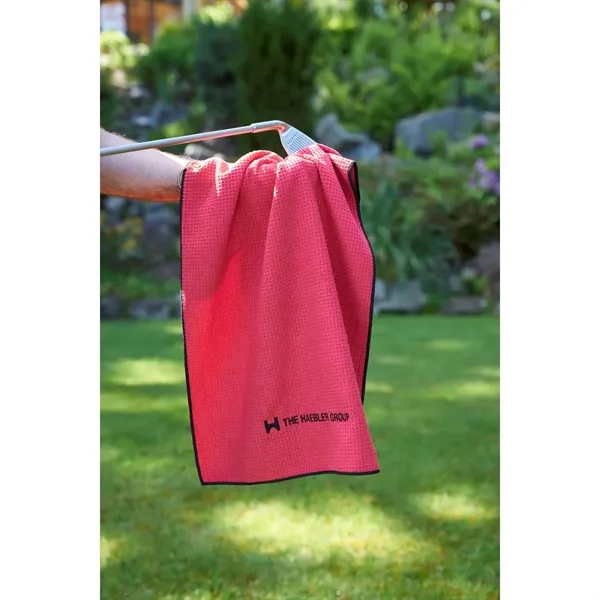 Microfiber Waffle Caddy Towel... from ASI 89320 Starline USA Inc