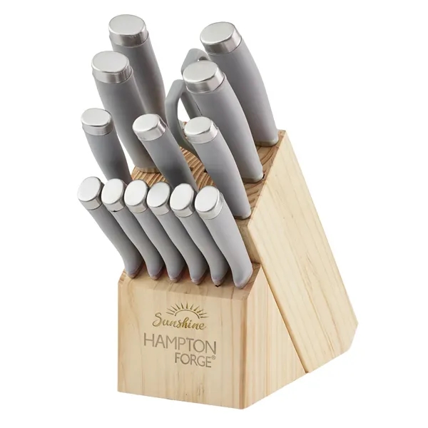 Hampton Forge® Epicure 15 Piece Cutlery Block Set... from ASI 89320 Starline USA Inc