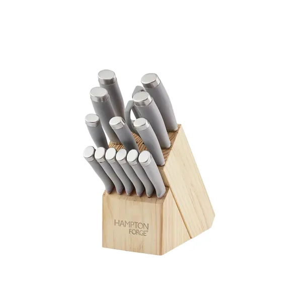 Hampton Forge® Epicure 15 Piece Cutlery Block Set... from ASI 89320 Starline USA Inc
