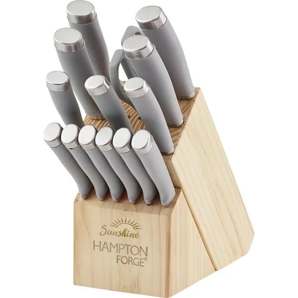 Hampton Forge® Epicure 15 Piece Cutlery Block Set... from ASI 89320 Starline USA Inc