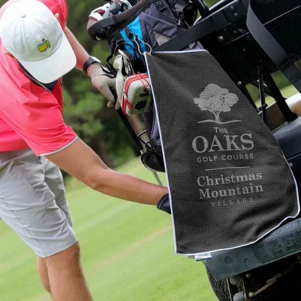 Microfiber Waffle Golf Towel... from ASI 89320 Starline USA Inc