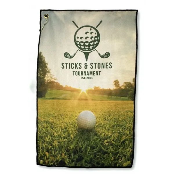 Microfiber Waffle Golf Towel... from ASI 89320 Starline USA Inc