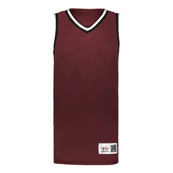 Alleson Athletic Youth Retro Basketball Jersey... from ASI 84358 S&S Activewear
