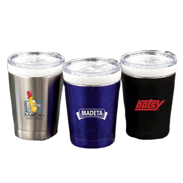 12 oz. tumbler with stainless steel exterior, ceramic inner coating, double... from ASI 99030 Zipline / Zipline®