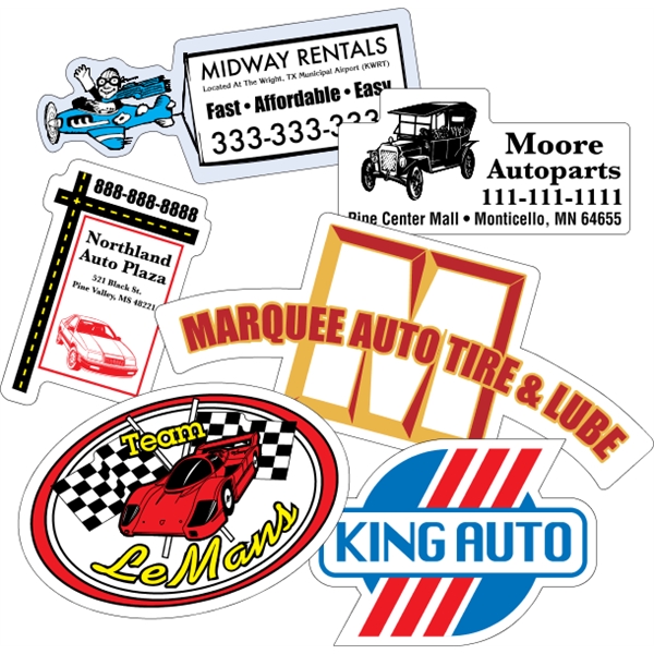 Custom spot color magnets. Suitable for indoor or outdoor use.... from ASI 89910 Stouse, LLC