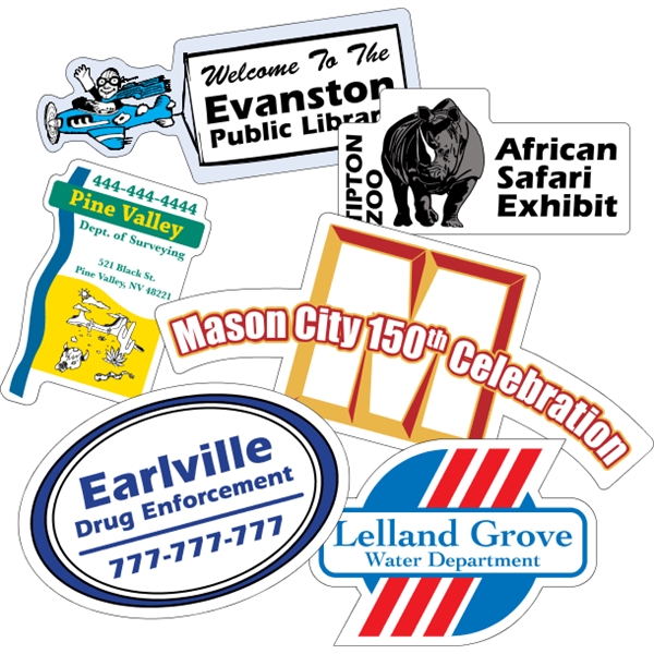 Custom spot color magnets. Suitable for indoor or outdoor use.... from ASI 89910 Stouse, LLC