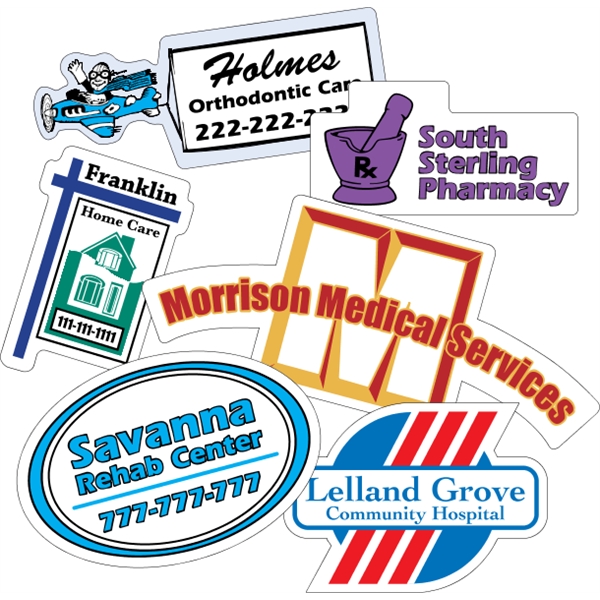 Custom spot color magnets. Suitable for indoor or outdoor use.... from ASI 89910 Stouse, LLC