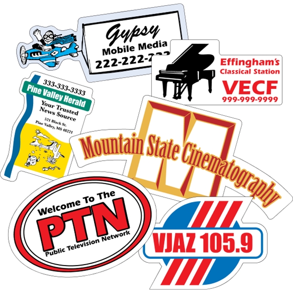 Custom spot color magnets. Suitable for indoor or outdoor use.... from ASI 89910 Stouse, LLC