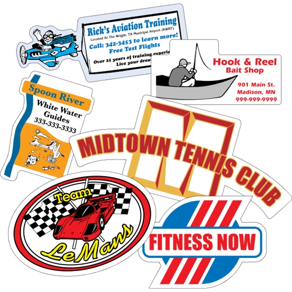 Custom spot color magnets. Suitable for indoor or outdoor use.... from ASI 89910 Stouse, LLC