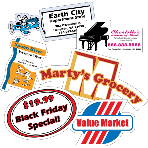 Custom spot color magnets. Suitable for indoor or outdoor use.... from ASI 89910 Stouse, LLC