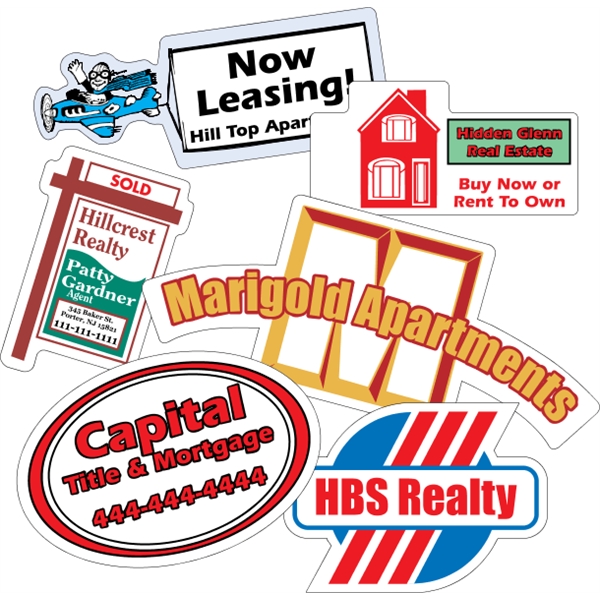 Custom spot color magnets. Suitable for indoor or outdoor use.... from ASI 89910 Stouse, LLC