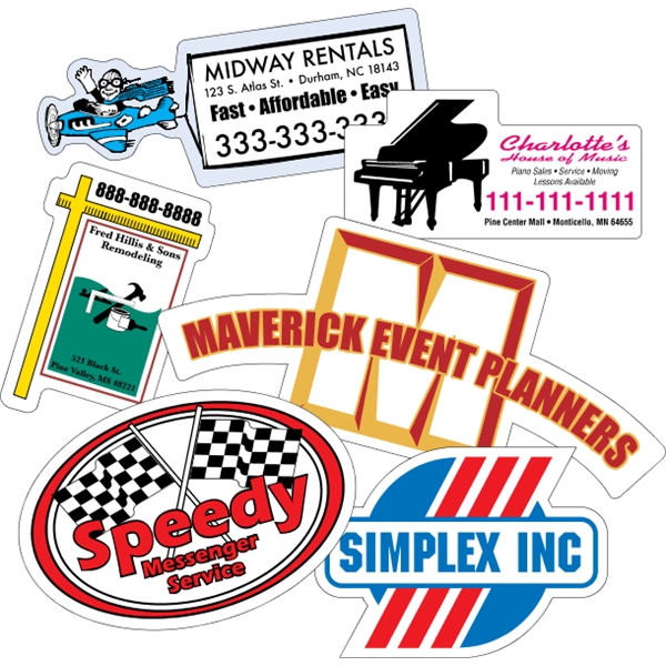 Custom spot color magnets. Suitable for indoor or outdoor use.... from ASI 89910 Stouse, LLC