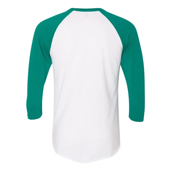 American Apparel 50/50 Raglan Three-Quarter Sleeve Tee... from ASI 84358 S&S Activewear