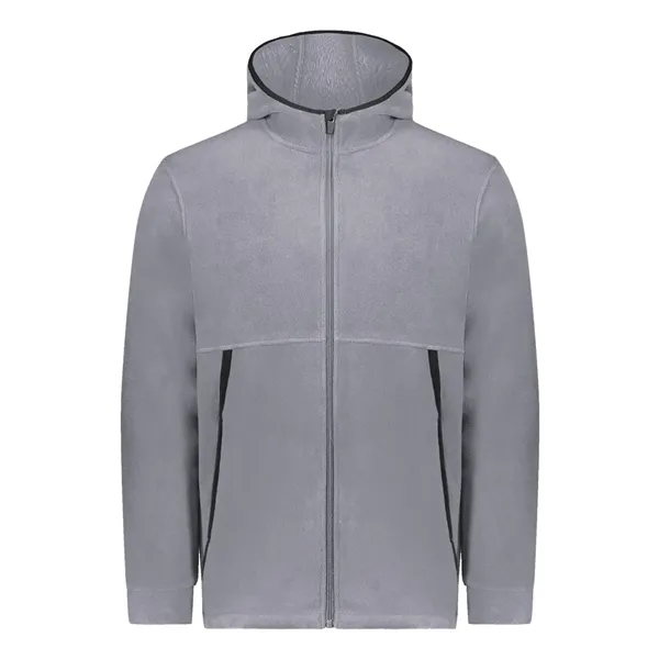 Augusta Sportswear Polar Fleece Hooded Full-Zip Jacket... from ASI 84358 S&S Activewear