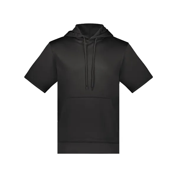 Augusta Sportswear Fleece Short Sleeve Hooded Pullover... from ASI 84358 S&S Activewear