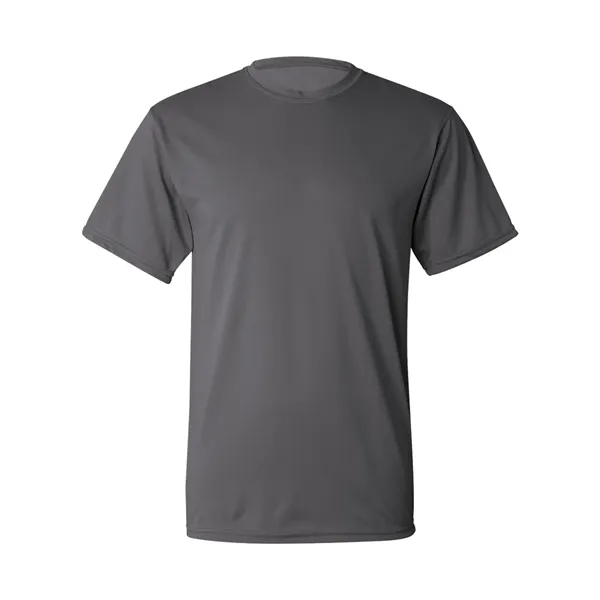 Performance t-shirt with a self-fabric collar and set-in-sleeves. Blank product.... from ASI 84358 S&S Activewear