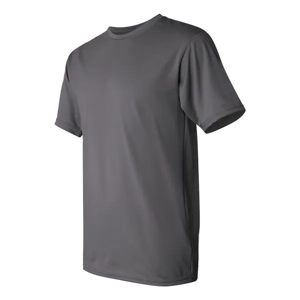 Performance t-shirt with a self-fabric collar and set-in-sleeves. Blank product.... from ASI 84358 S&S Activewear