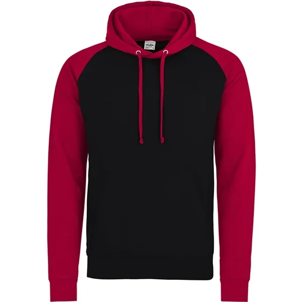 Just Hoods Baseball Hooded Sweatshirt... from ASI 84358 S&S Activewear