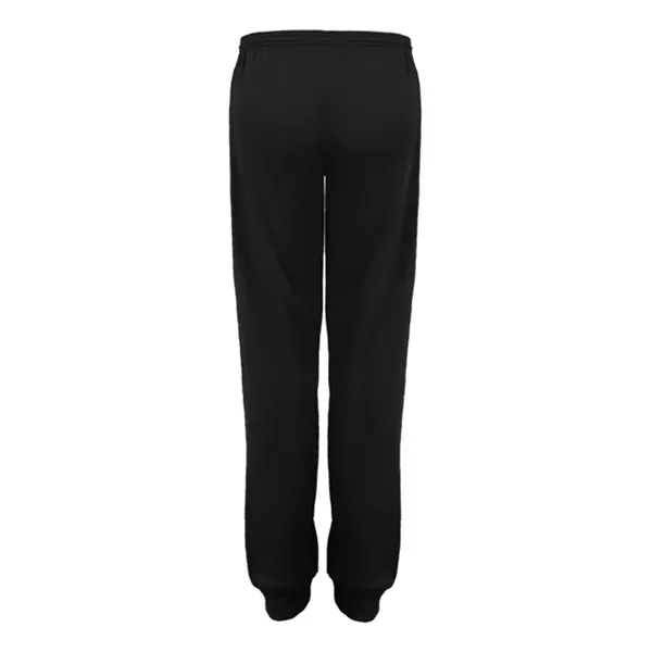 Moisture management fleece jogger pants with elastic waistband and deep side... from ASI 84358 S&S Activewear
