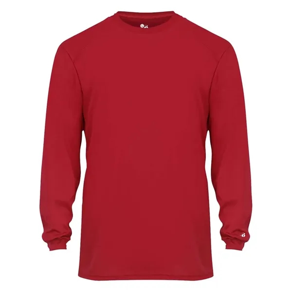 Youth long-sleeve polyester shirt... from ASI 84358 S&S Activewear