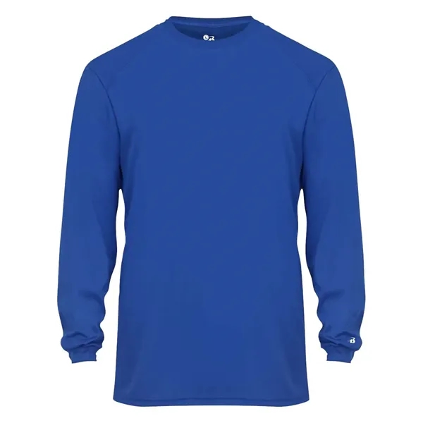 Youth long-sleeve polyester shirt... from ASI 84358 S&S Activewear