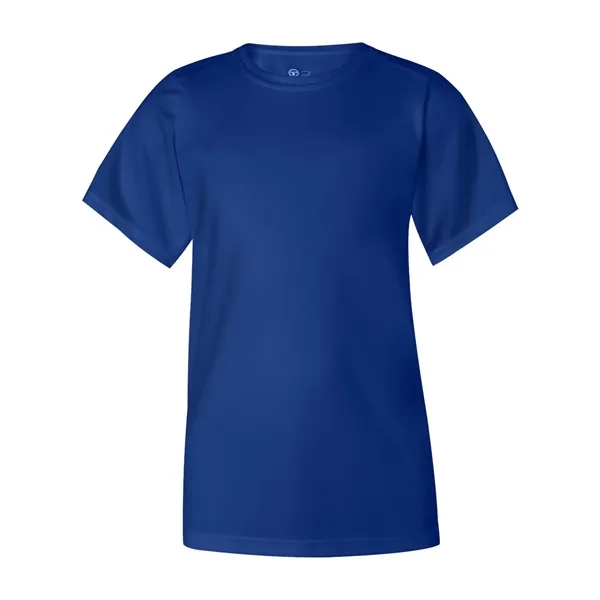 Youth short sleeve t-shirt with sport shoulders. Blank product.... from ASI 84358 S&S Activewear