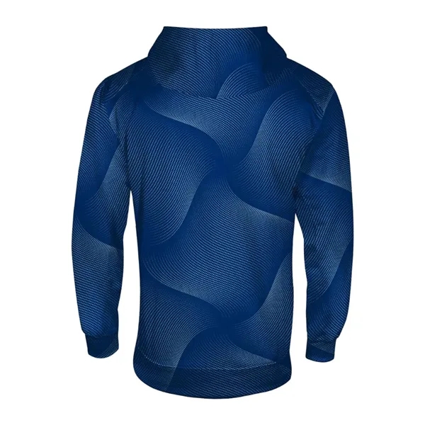 Badger Youth Warp Hooded Long Sleeve T-Shirt... from ASI 84358 S&S Activewear