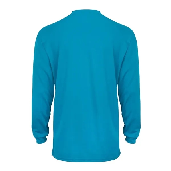 Long sleeve t-shirt with moisture managing. Blank product.... from ASI 84358 S&S Activewear