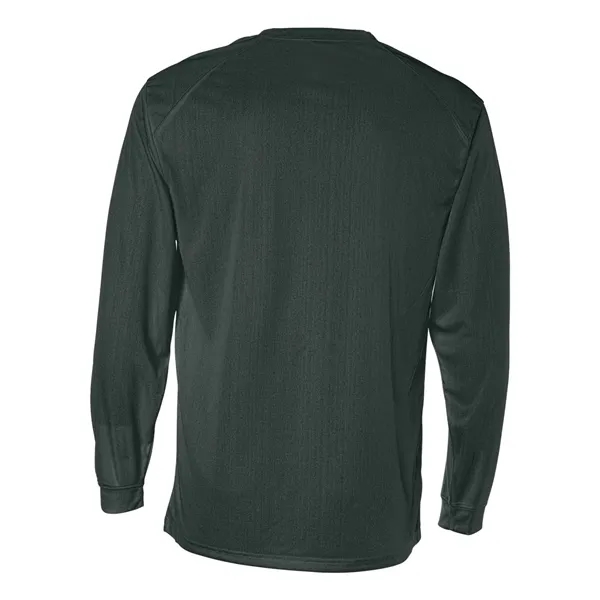 Long sleeve t-shirt with moisture managing. Blank product.... from ASI 84358 S&S Activewear