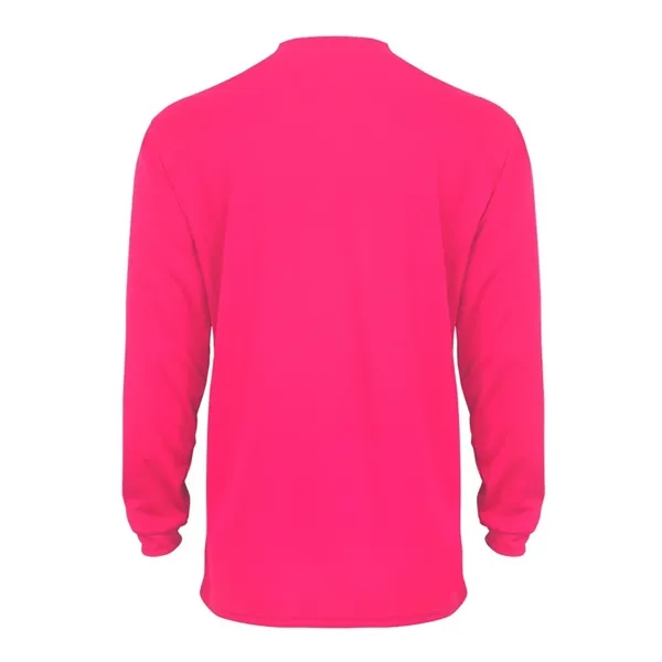 Long sleeve t-shirt with moisture managing. Blank product.... from ASI 84358 S&S Activewear