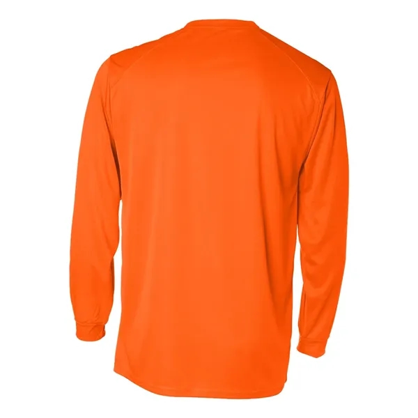 Long sleeve t-shirt with moisture managing. Blank product.... from ASI 84358 S&S Activewear