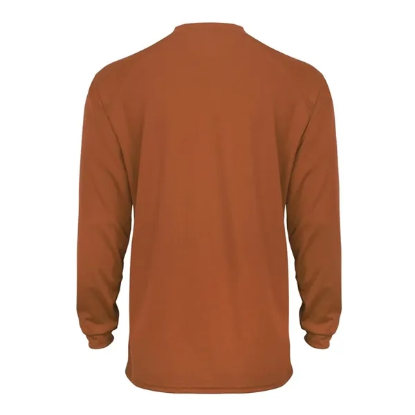 Long sleeve t-shirt with moisture managing. Blank product.... from ASI 84358 S&S Activewear