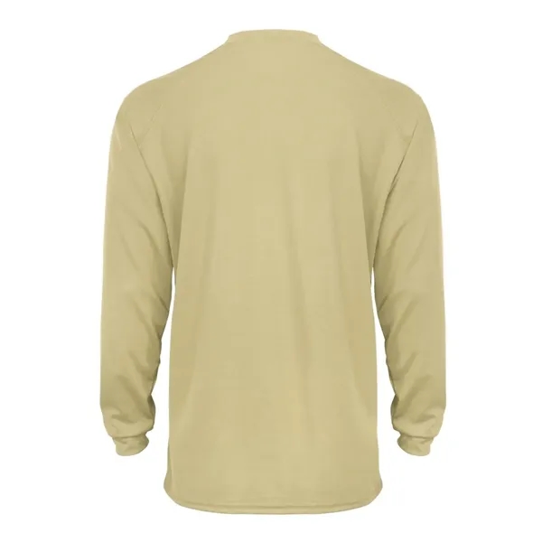 Long sleeve t-shirt with moisture managing. Blank product.... from ASI 84358 S&S Activewear