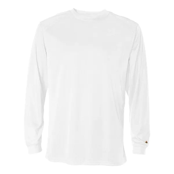Long sleeve t-shirt with moisture managing. Blank product.... from ASI 84358 S&S Activewear
