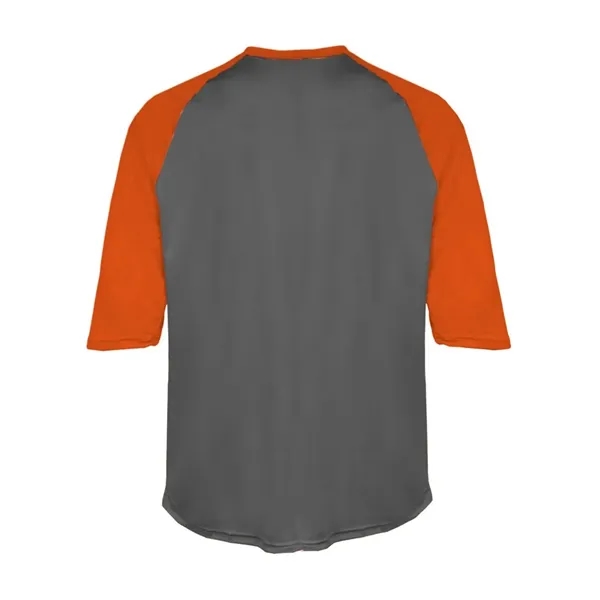 Three-quarter raglan sleeve baseball t-shirt... from ASI 84358 S&S Activewear